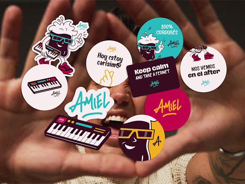 Cover image for Brand Identity - Artist AMIEL