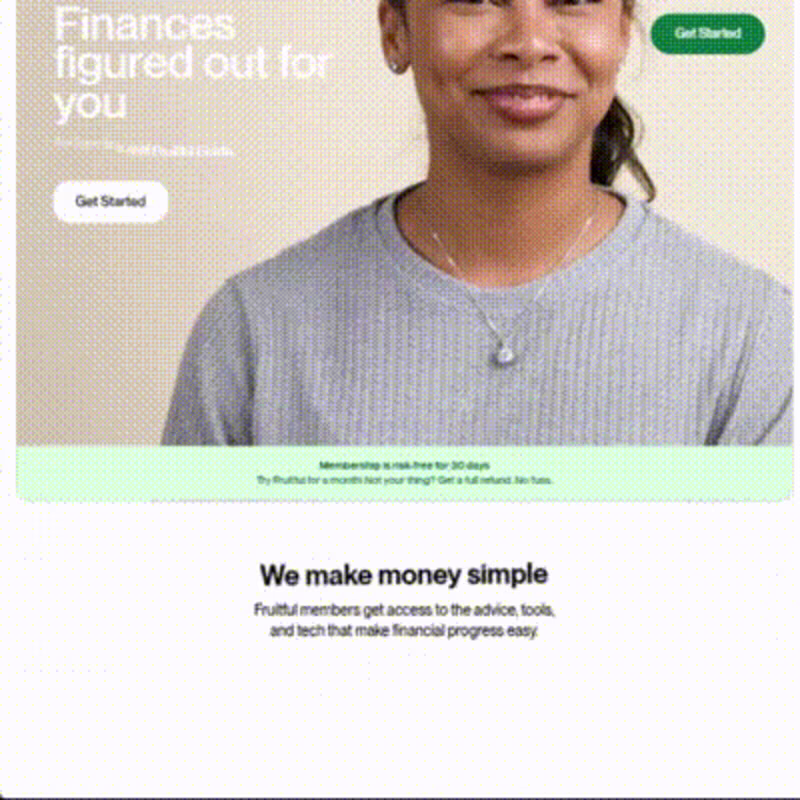 Cover image for Financial Advice Website Design