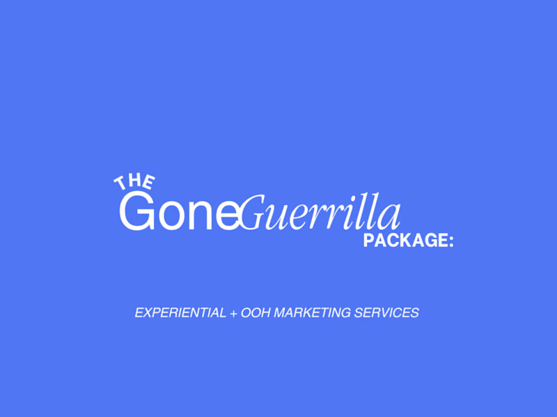 Cover image for Experiential + OOH Marketing Services