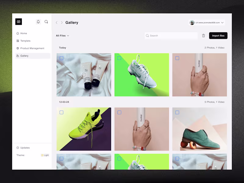 Cover image for Design of a website builder for merchants.