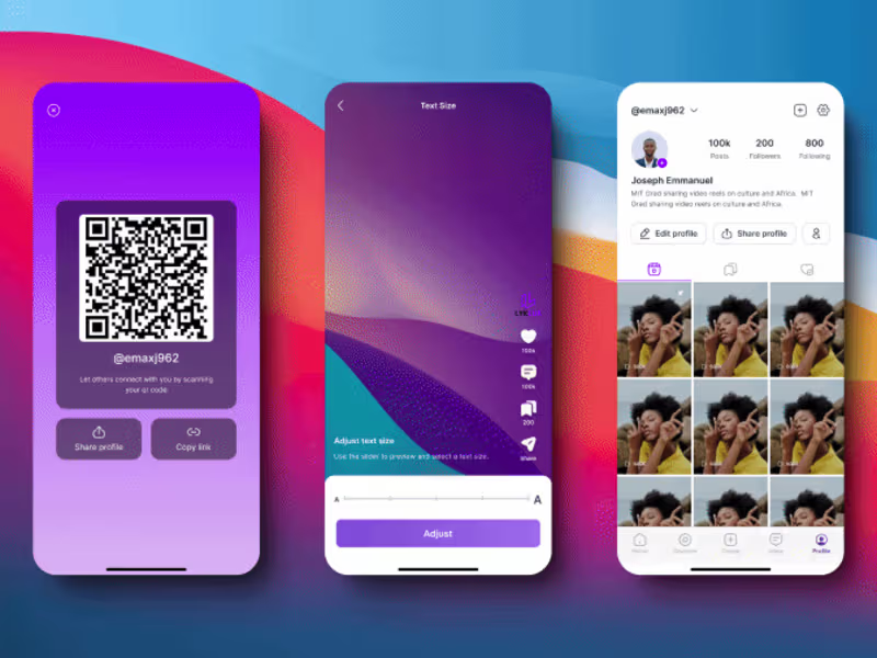 Cover image for Lykluk Mobile App UI Design: Seamless Content Creation & Sharing