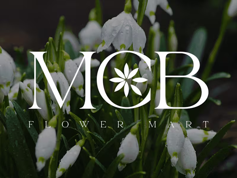 Cover image for MCB FLOWERMART | Brand Identity Design