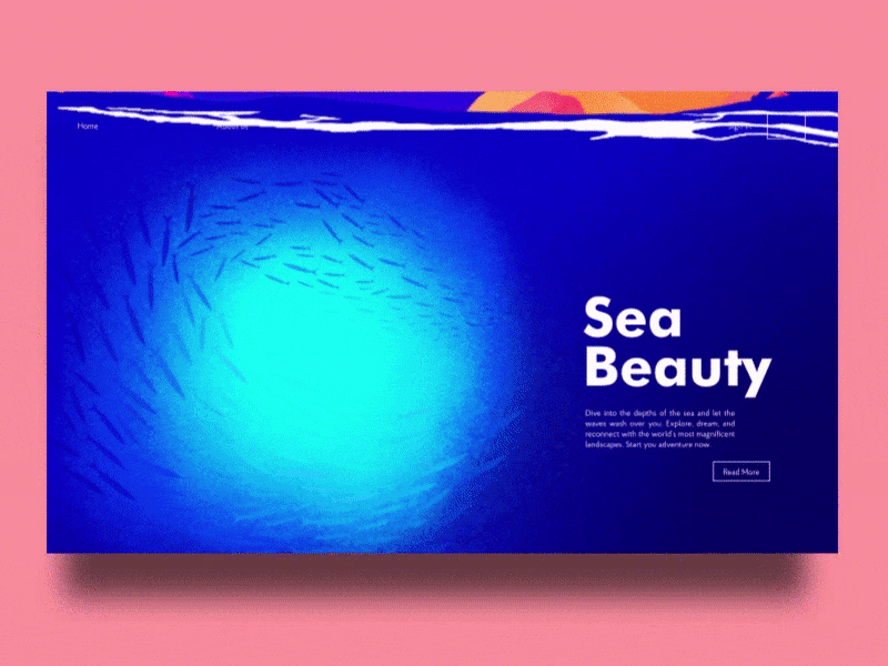 Cover image for Landing illustration & animation, UX UI Animation & Illustration