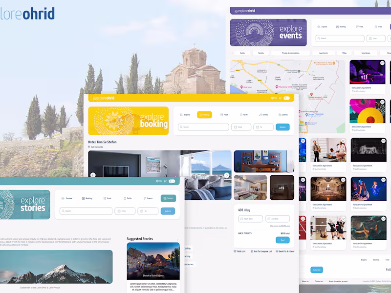 Cover image for Booking website