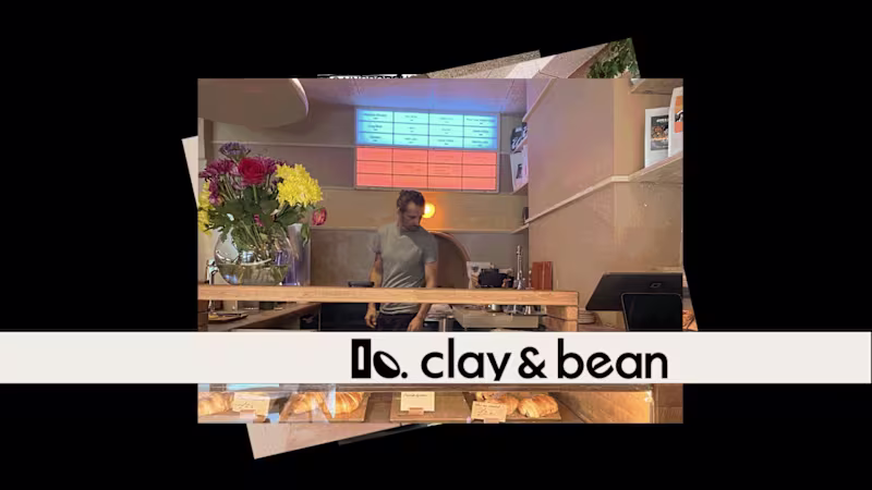 Cover image for Clay & Bean | Coffee Shop Branding & Illustrations