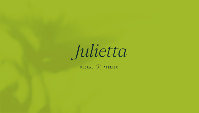 Cover image for Julietta - Floral Atelier