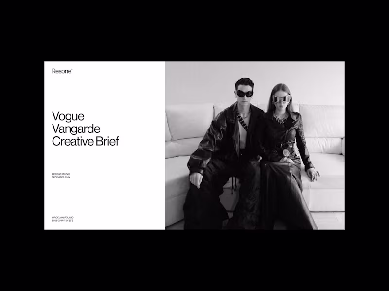 Cover image for Vogue Vangarde - Logo Design & Brand Strategy