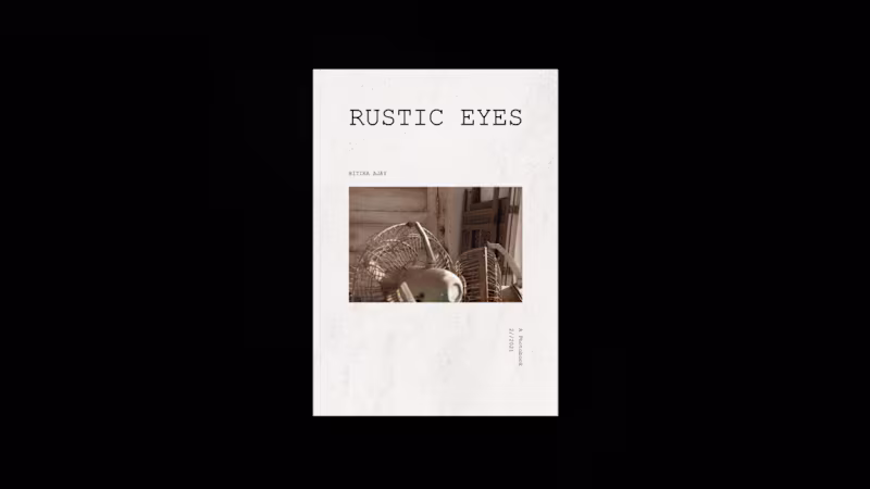 Cover image for Photobook - Rustic Eyes
