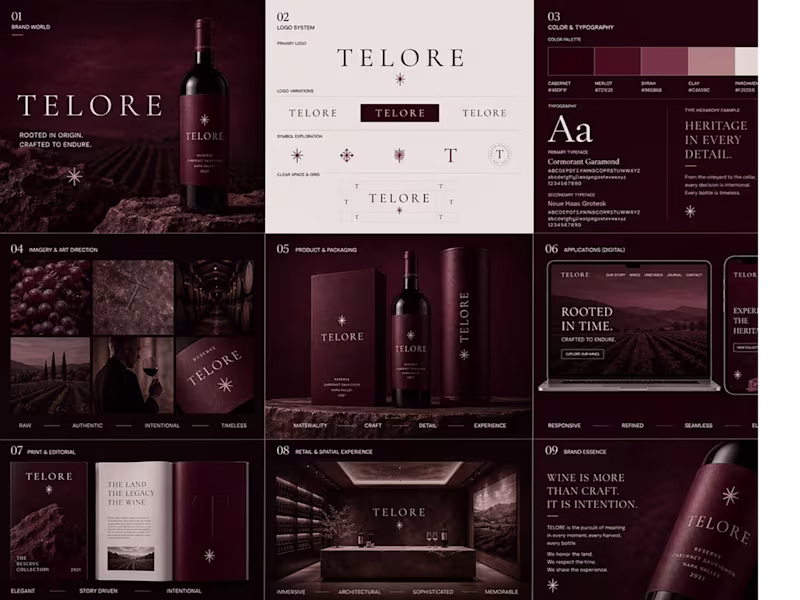 Cover image for Visual Identity Design for TELORE.

TELORE