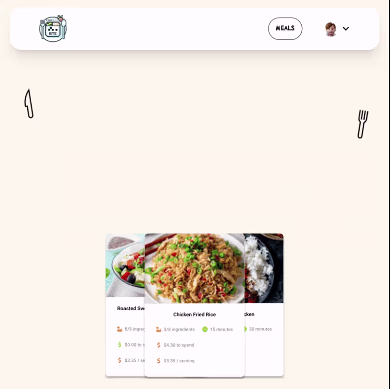 Cover image for Meal Mate - Meal Planner & Recipe Curator