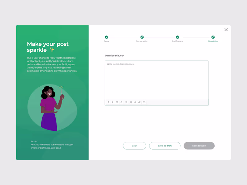 Cover image for Dashboard for Health tech