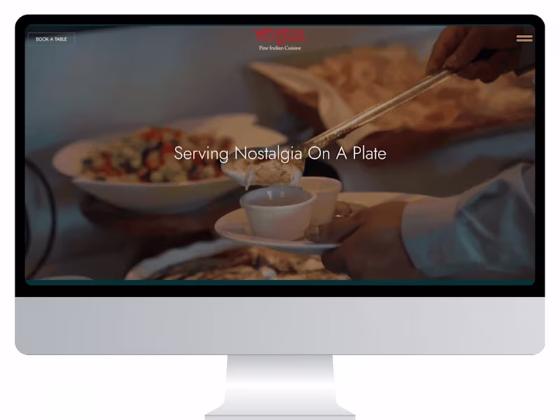 Cover image for Website Design for New Jersey Restaurant