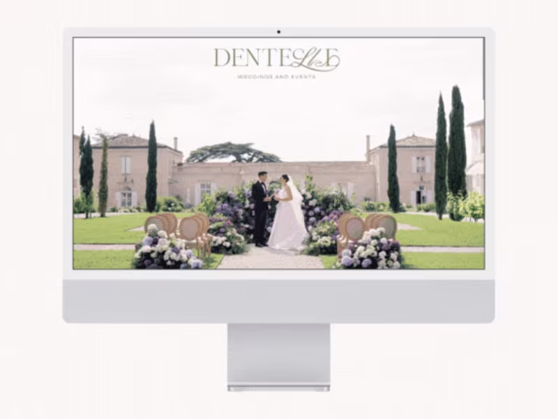 Cover image for DENTELLE — Website Design