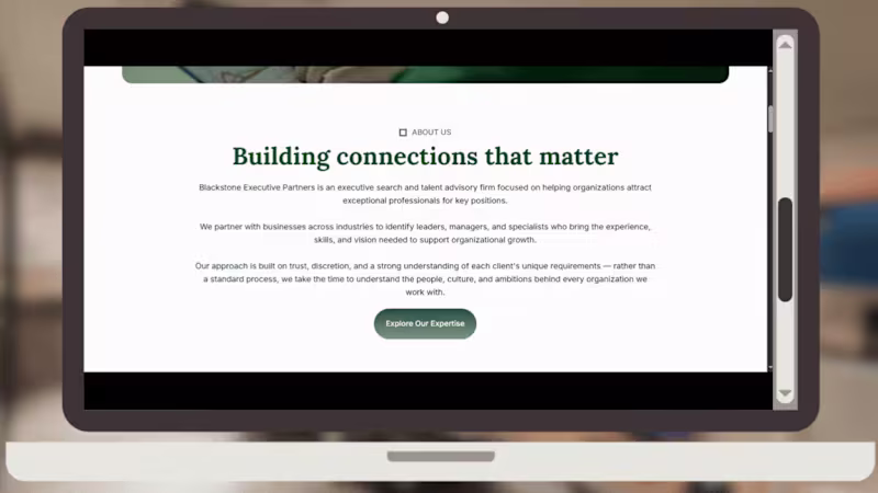 Cover image for Blackstone Executive
Completed my 20th website