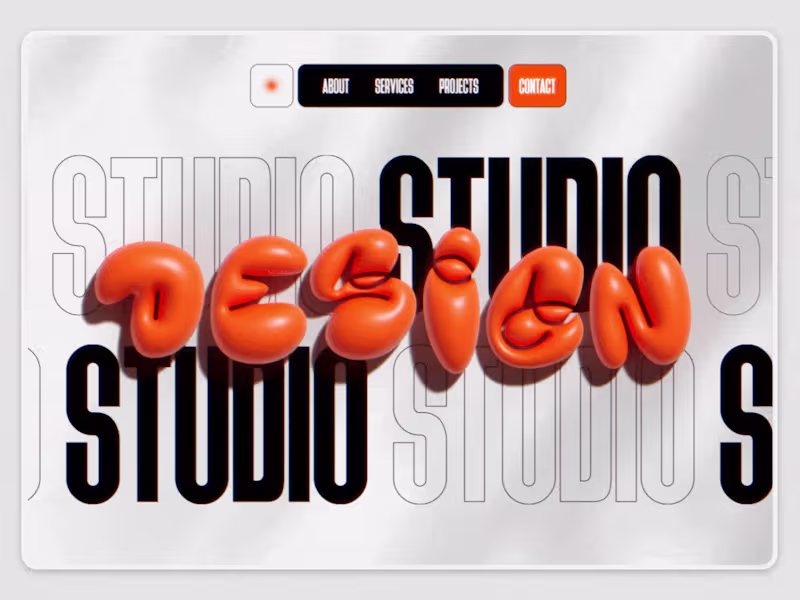 Cover image for Design Studio Website
