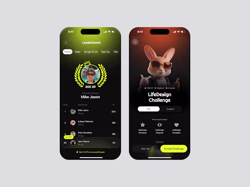 Cover image for Life Design Self-Growth Mobile App Development