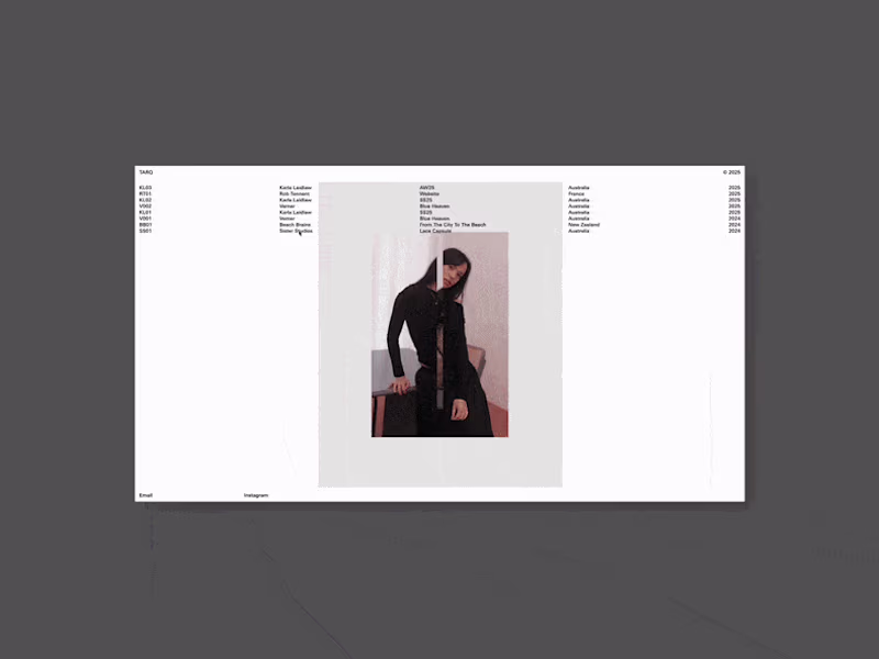 Cover image for Tarq.studio Website Design in Webflow