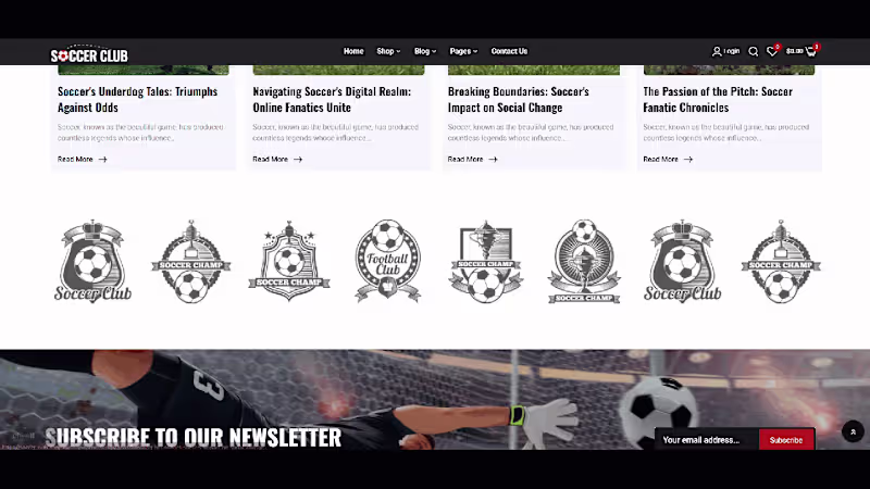 Cover image for Soccer Club