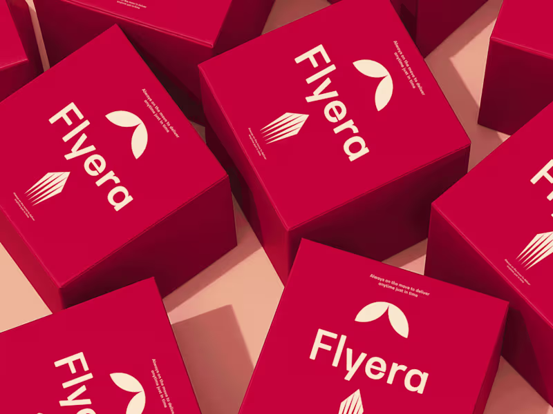 Cover image for Flyera Brand Identity Design