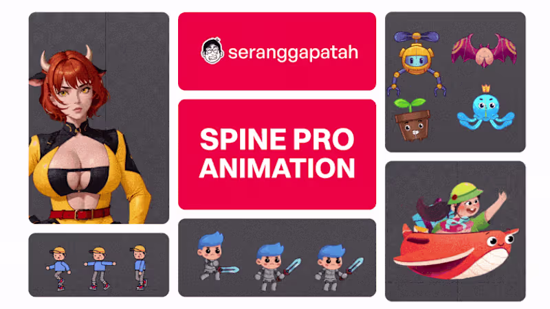 Cover image for Spine Pro 2D Animation