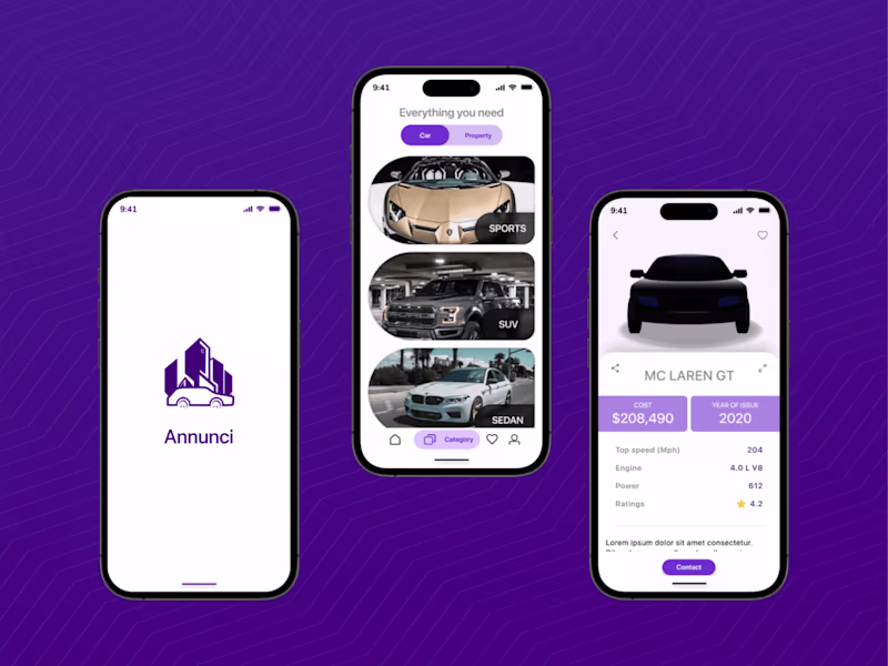 Cover image for Property & Car Rent Application