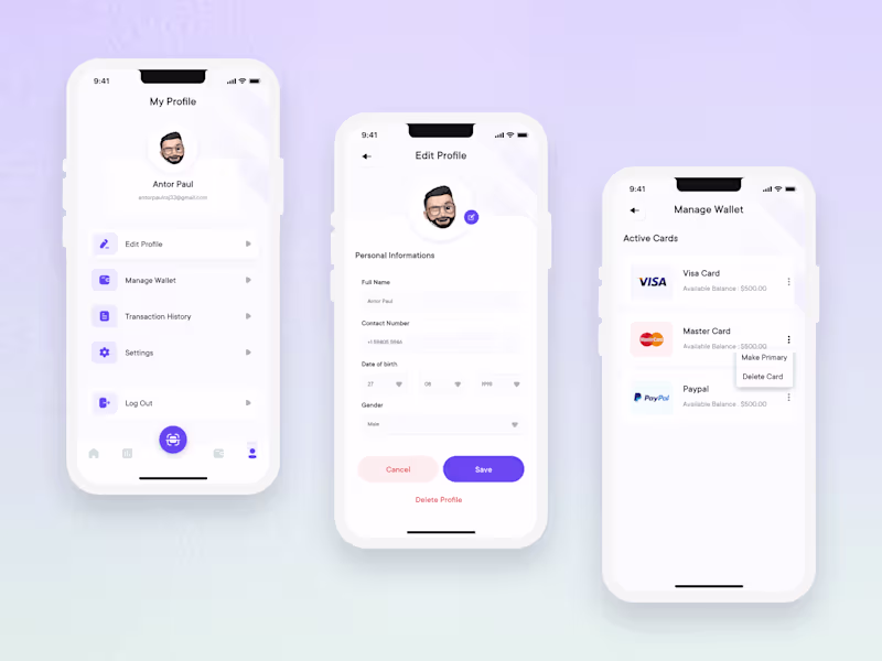 Cover image for Drop-Offs to Daily Use: A Digital Wallet Redesign That Delights