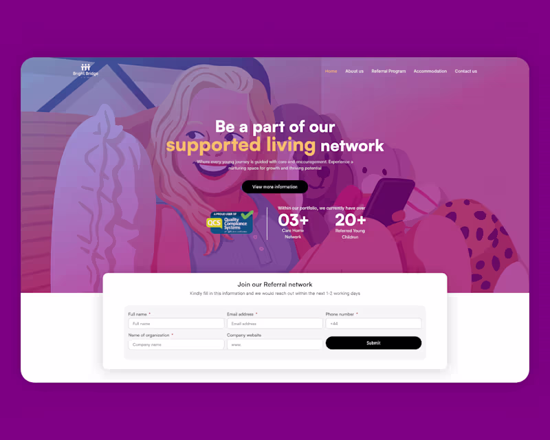 Cover image for Bright Bridge - Website Design & Development