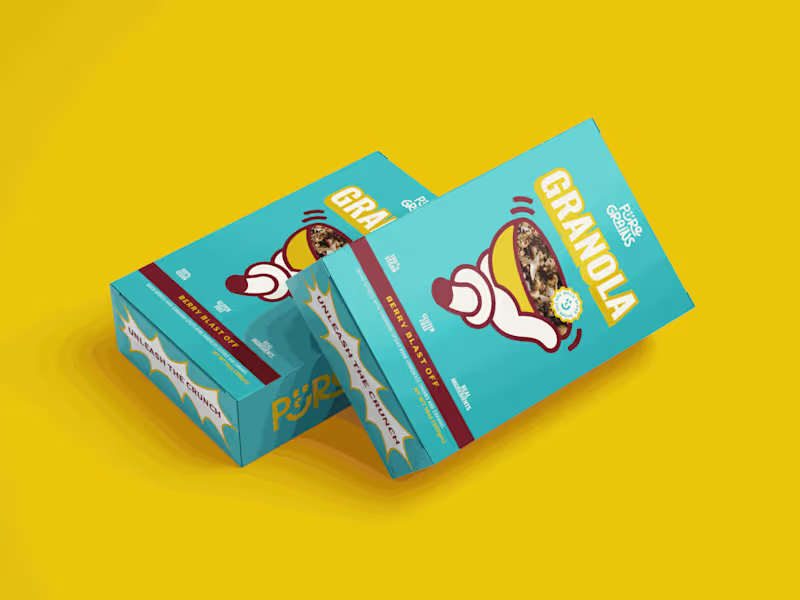 Cover image for Pure Grains Brand Design