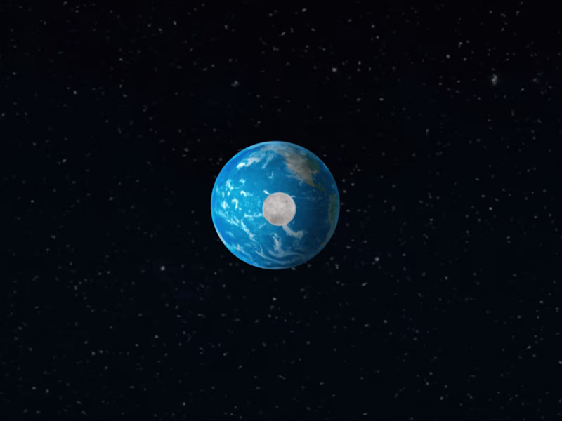Cover image for The Moon Orbiting Earth
