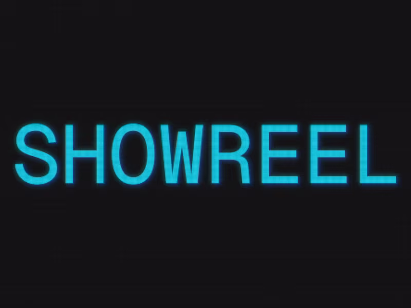 Cover image for My last year showreel which I'll be updating soon!