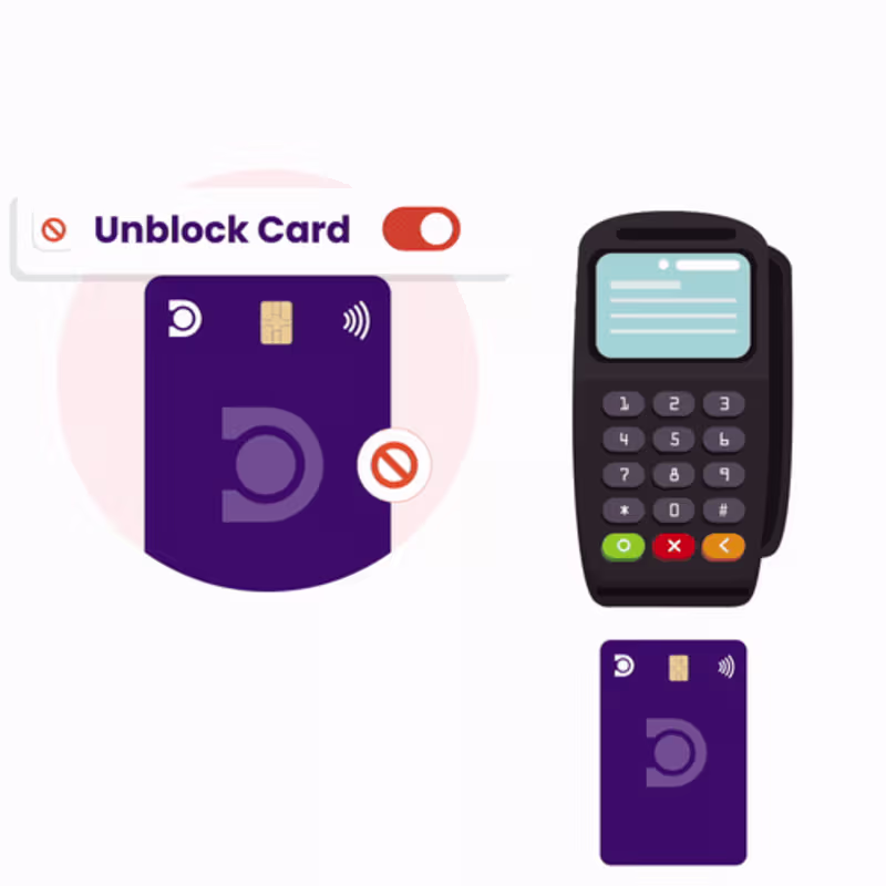Cover image for Interactive Payment Card Animation Redesign for Kuda's Website