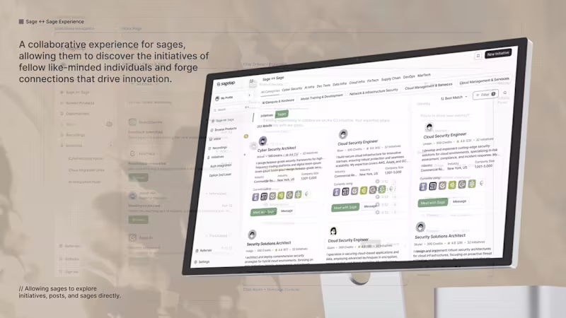 Cover image for Sagetap - B2B SaaS Marketplace