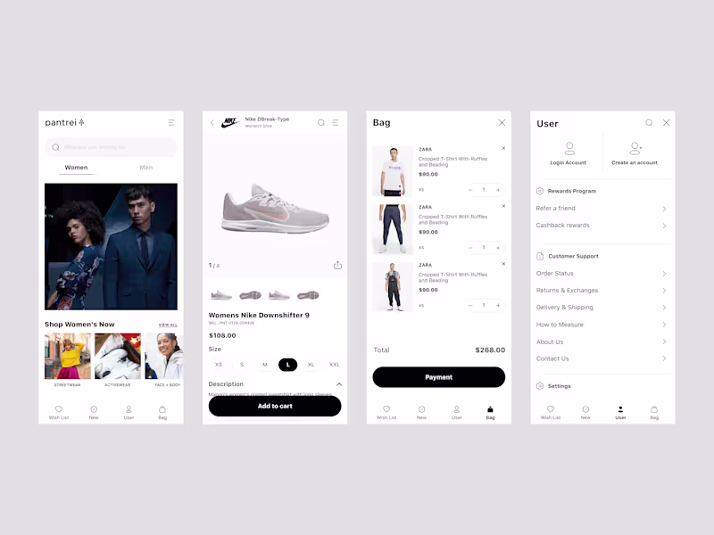 Cover image for Pantrei is an e-commerce fashion