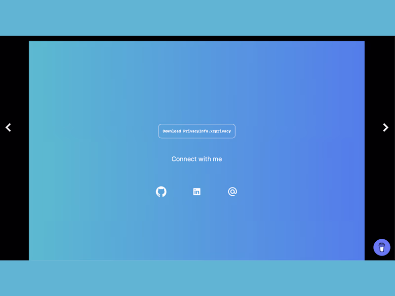 Cover image for Utility for iOS Privacy Manifest Generation