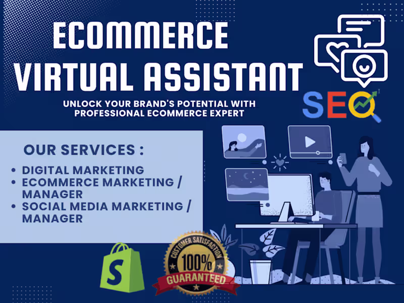 Cover image for ECOMMERCE VIRTUAL ASSISTANT