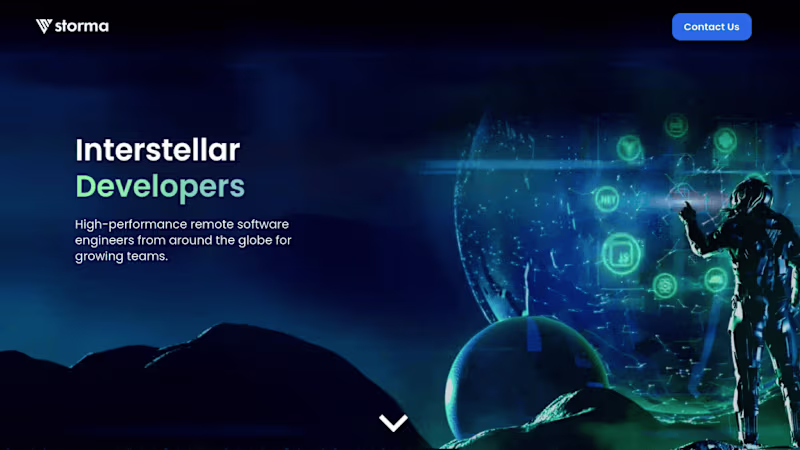 Cover image for Storma Website