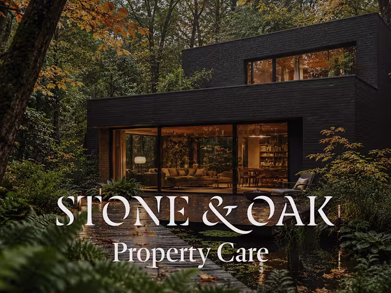 Cover image for Logo and brand identity for a premium property care company