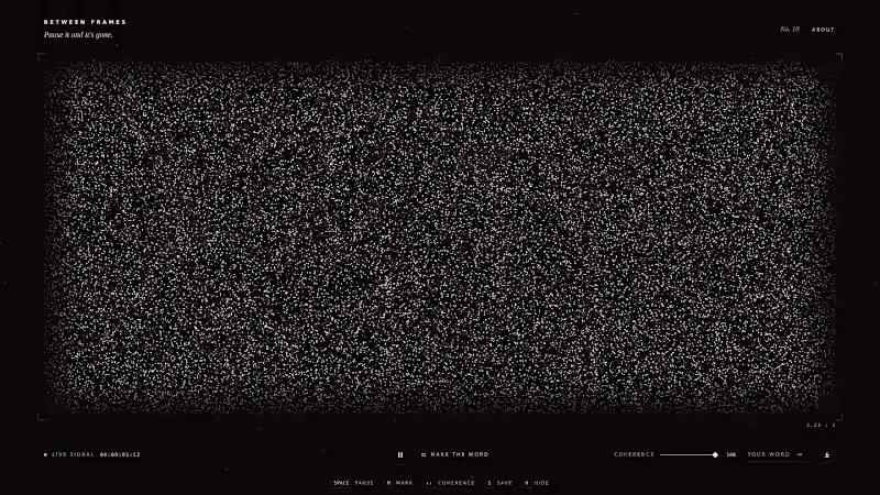 Cover image for Between Frames: An Identity Visible Only in Motion