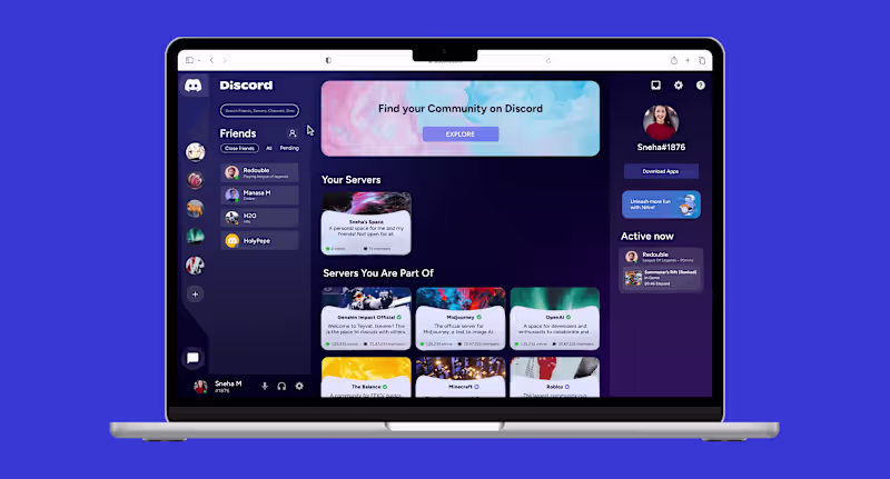 Cover image for Designing a user friendly, intuitive experience in Discord