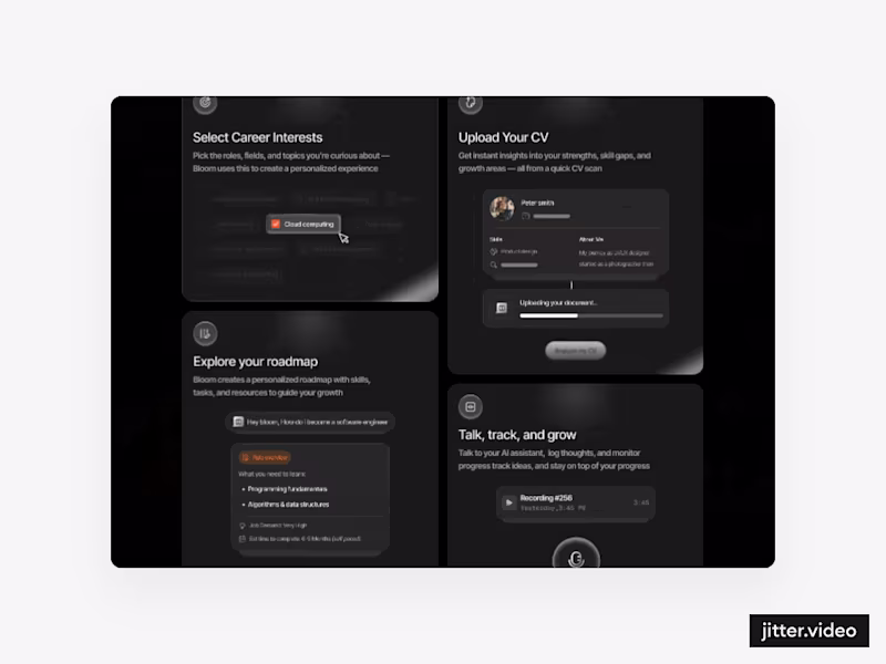 Cover image for AI Career Assistant Landing Page Design & Build