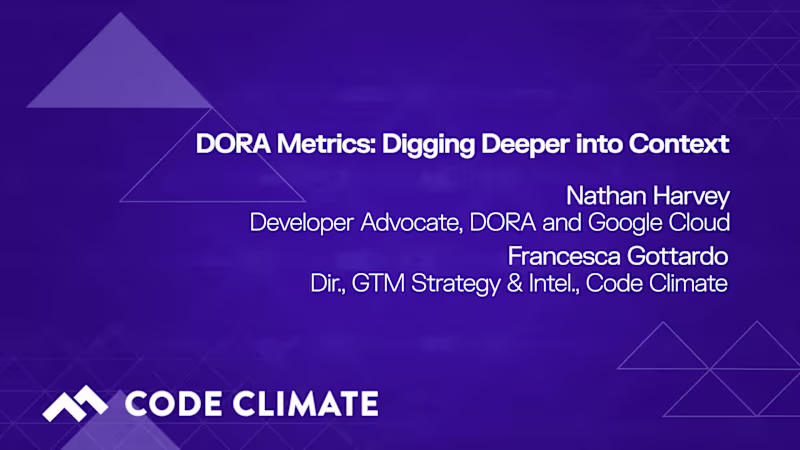 Cover image for Code Climate - Video GFX