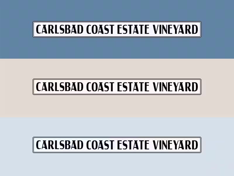 Cover image for Carlsbad Coast Vineyard | Branding & Label Design
