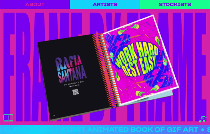 Cover image for 3D Giphy Book
