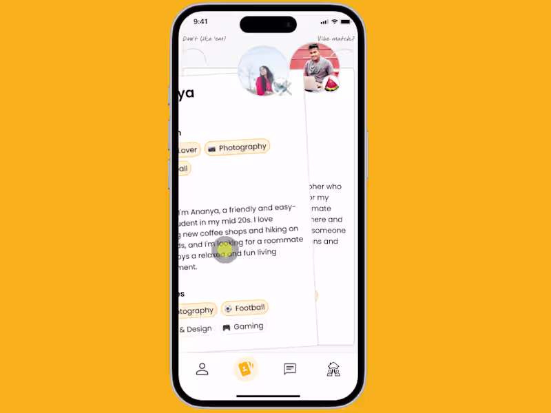 Cover image for Roommate Matching App