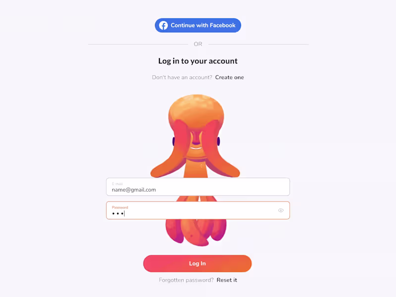 Cover image for Mascot Design & Interactive Rive Animations for Mobile App