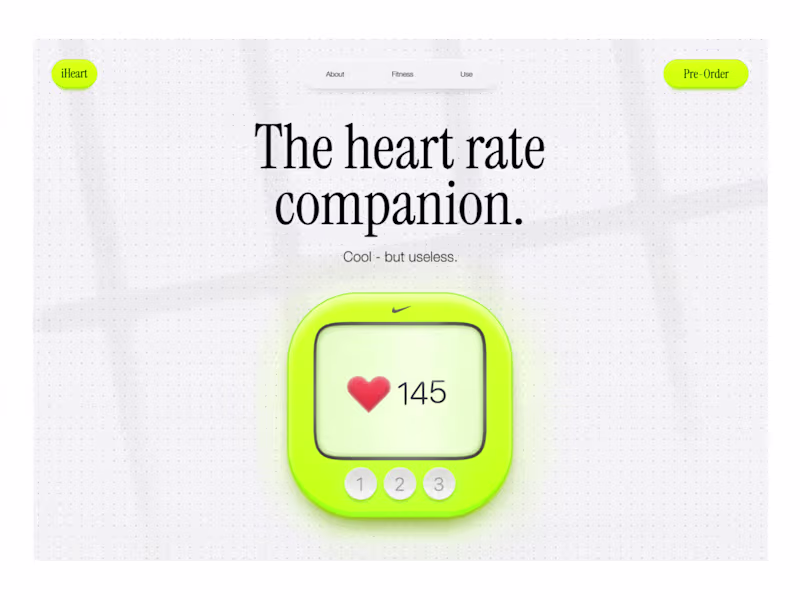 Cover image for iHeart - Design Concept