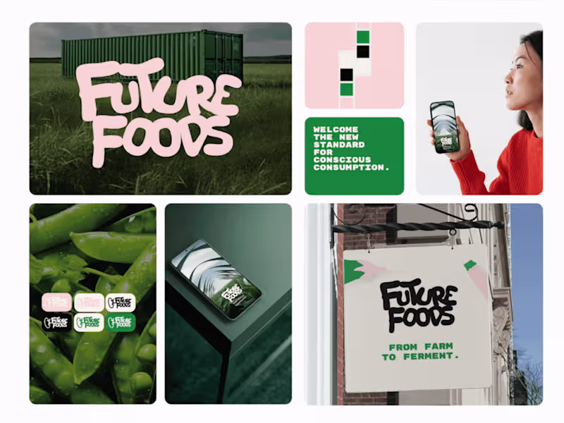 Cover image for Future Foods: The Planet Friendly Brand Identity