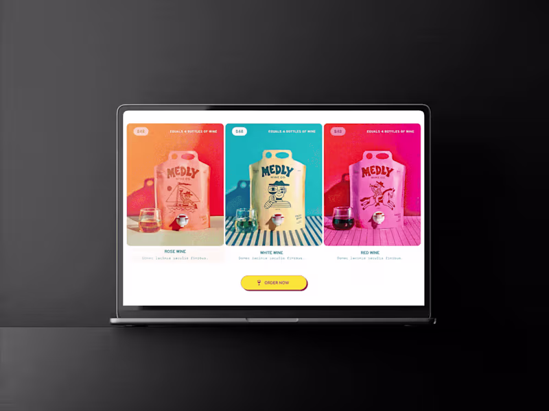 Cover image for Medly Website Design