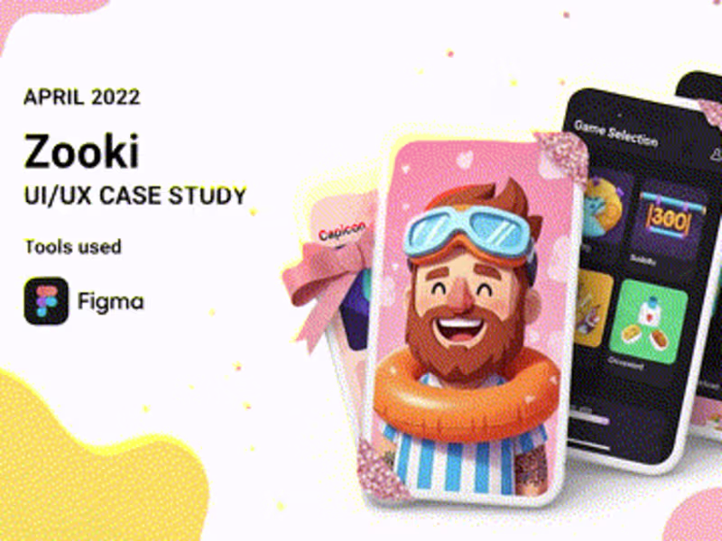 Cover image for Zooki Mobile App UI/UX Case Study | Designed in Figma