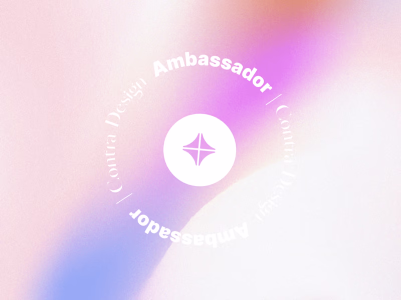 Cover image for Contra Design Ambassador 👩🏻‍💻💥| Article